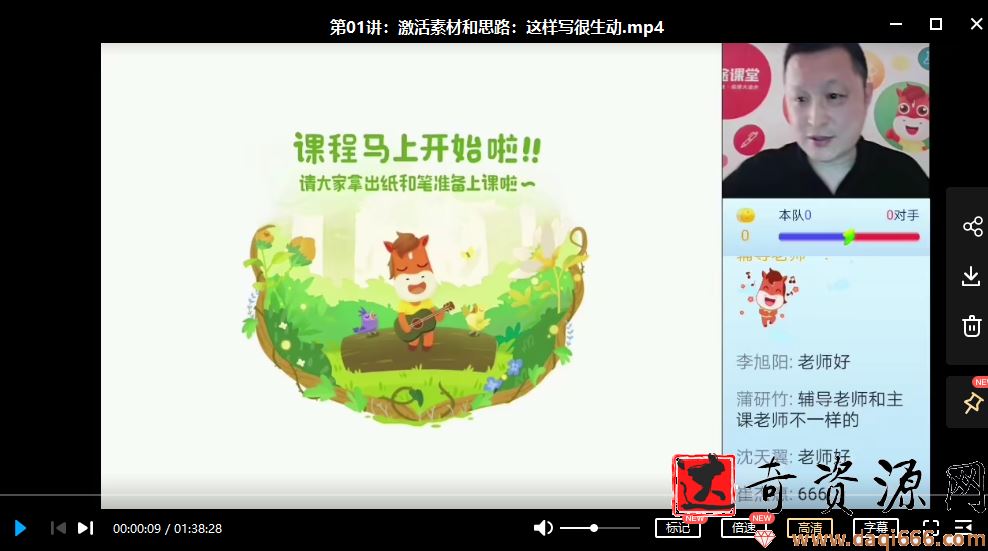 曾曦老师小学语文作文独创方法（基础班）2020春暑