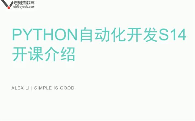 进阶实战 Python高级实战项目完整版