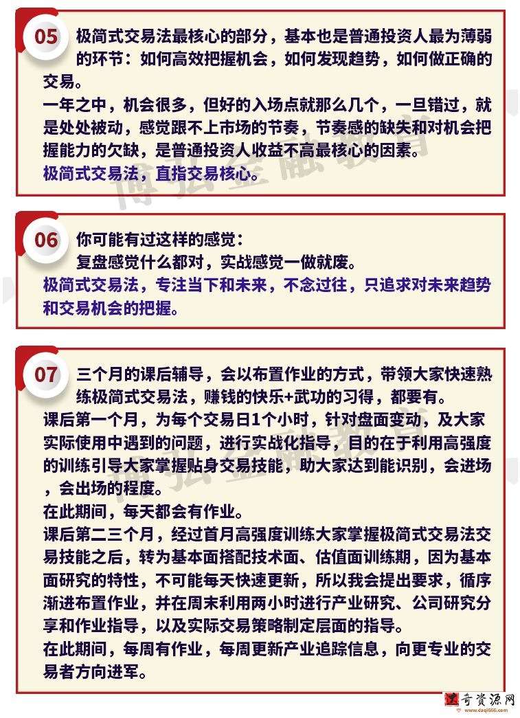 许超2021年8月极简式交易法