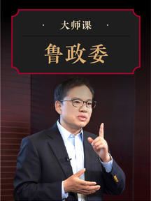 解码中国经济双支柱·鲁政委 大师课