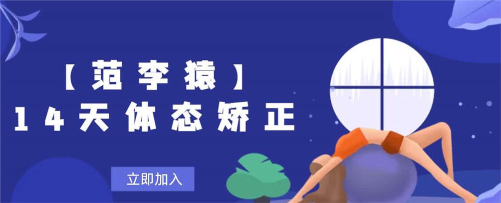 【范李猿】14天体态矫正