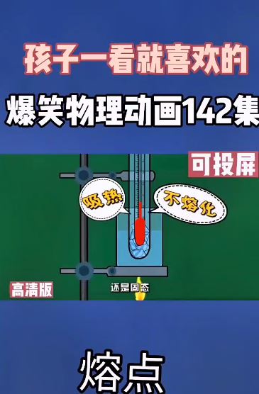 小学初中物理启蒙学习视频幽默动画课程素材