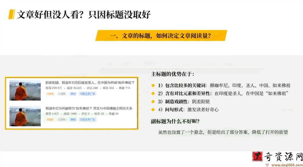 今日头条变现学院·打造你的吸金头条账号，打造10W+实操方法 价值2298元