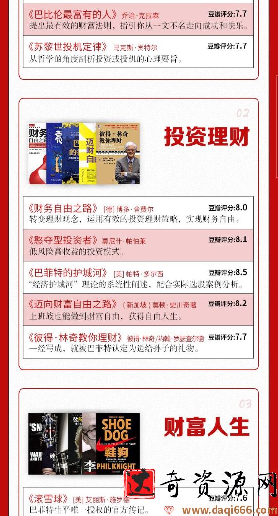 刘媛媛-走向富足的30本财商提升书单