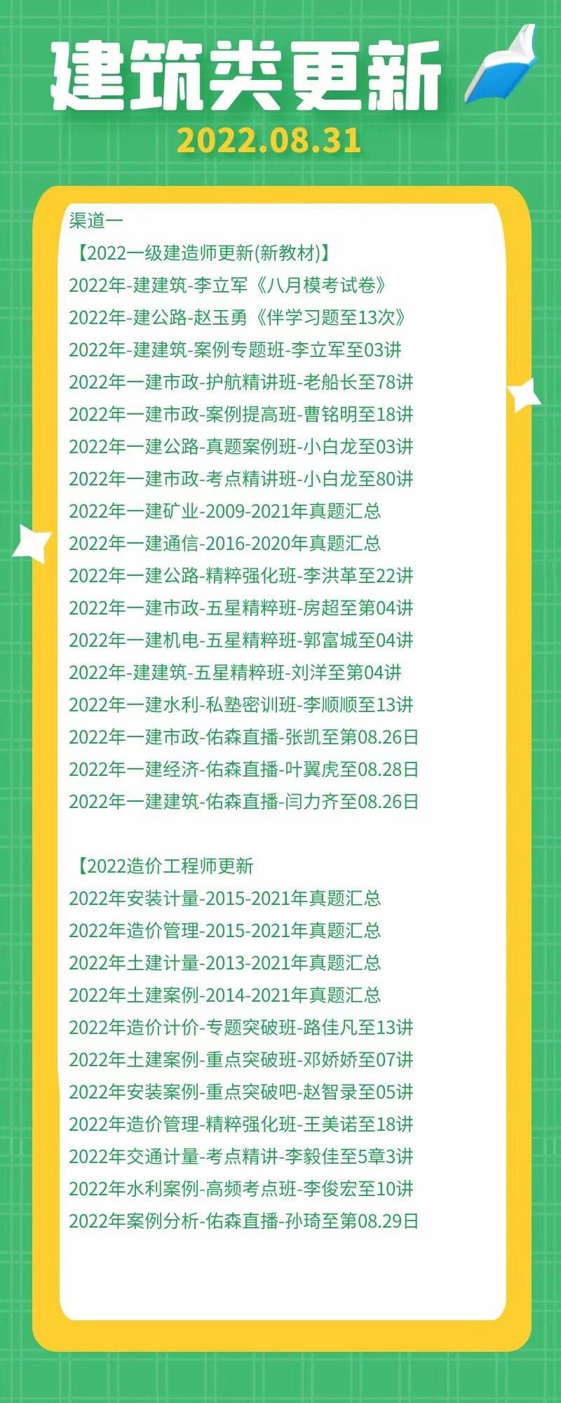 萌学院区08月31号更新 ????22建筑类