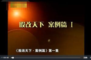 郭凡生-股改天下：案例篇-企业股权激励方案班教程-17集