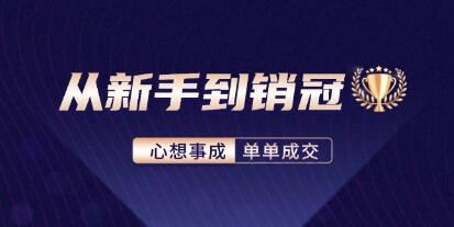 《从新手到销冠》精通客户心理学，揭秘销冠背后的成交秘籍