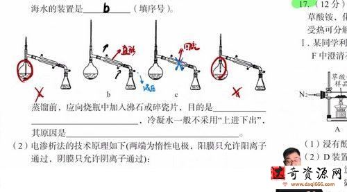 2022李政化学刷新题系列