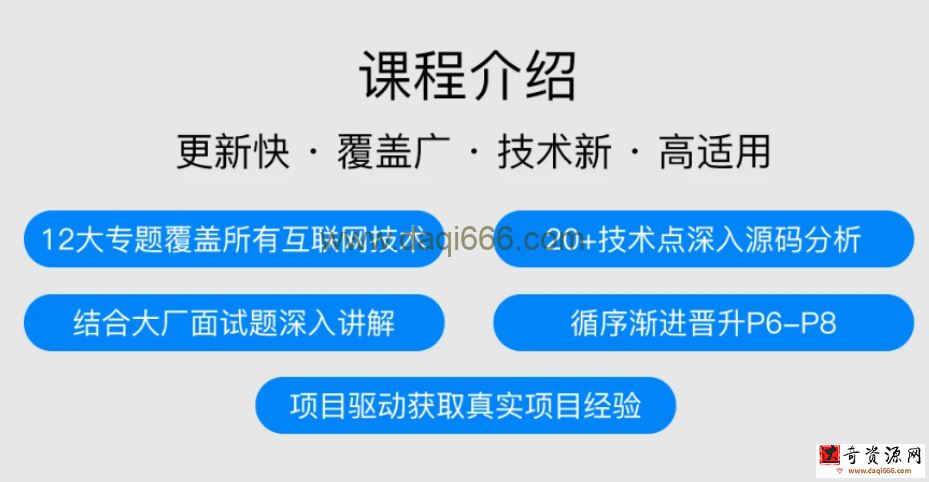 图灵-JAVA互联网架构师五期价值12880元2022年