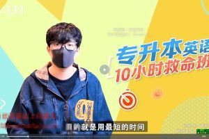 王无术：专升本英语10小时救命班