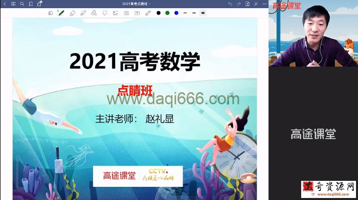 高途2022高考高三数学赵礼显点睛班（押题课）